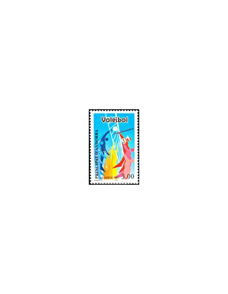 Timbre d'Andorre Français n° 486 - Thématique: sport