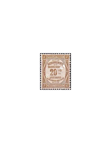 Timbre-taxe n°   45 ** - Timbre de recouvrements (250423-14)