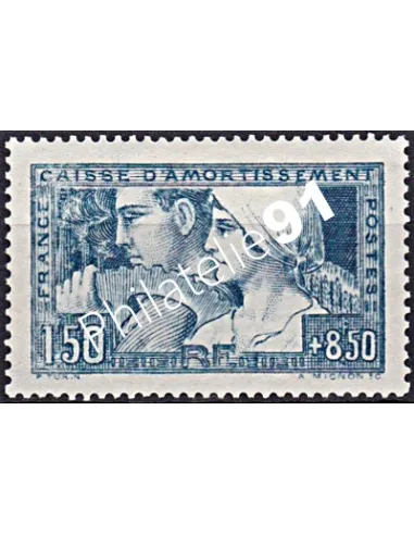 France n° 252 neuf, collection timbres France