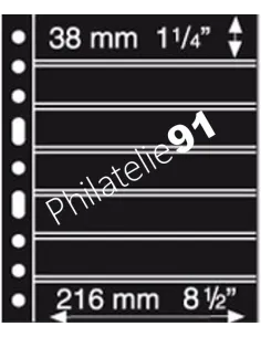 LEUCHTTURM - SYSTEME GRANDE - Recharges 7S (7 bandes) - noir