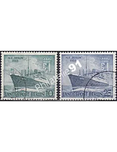 Timbres de BERLIN, n° 111 à 112, collection timbres Europe