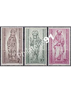 Timbres de BERLIN, n° 117 à 119, collection timbres Europe