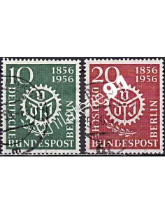 Timbres de BERLIN, n° 123 à 124, collection timbres Europe
