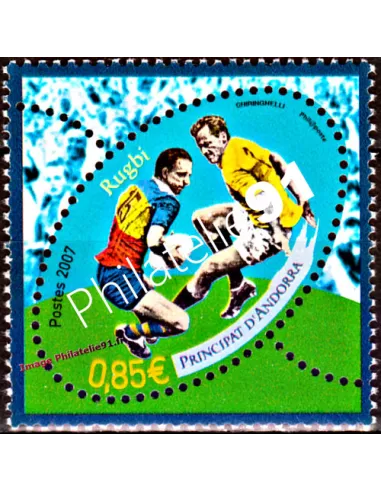 Timbre d'Andorre Français n° 644 - Thématique: Sport