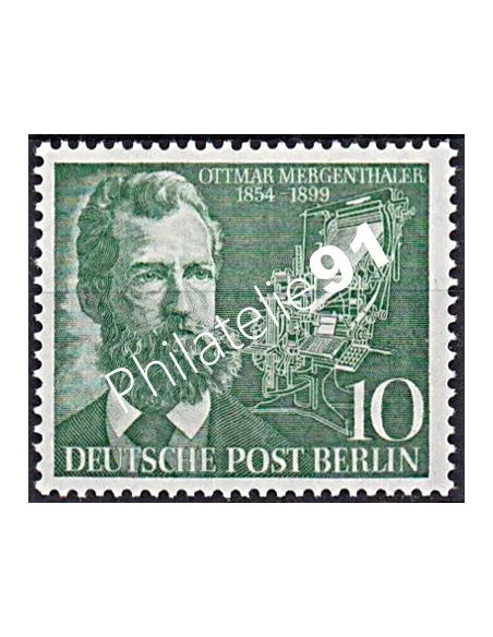 Timbres de BERLIN, n° 105, collection timbres Europe