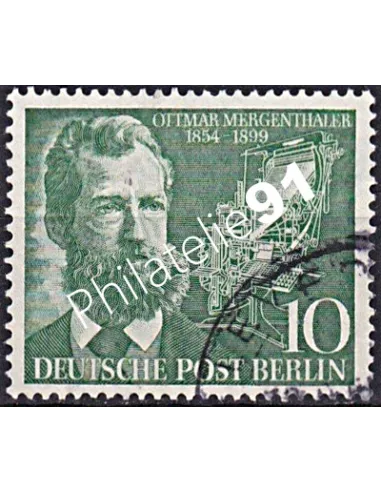 Timbres de BERLIN, n° 105, collection timbres Europe