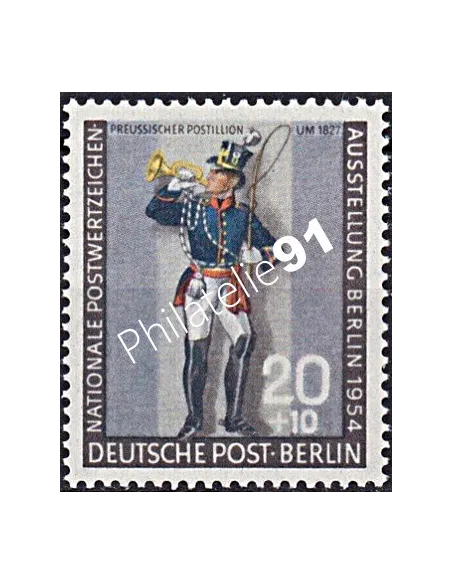 Timbres de BERLIN, n° 107, collection timbres Europe