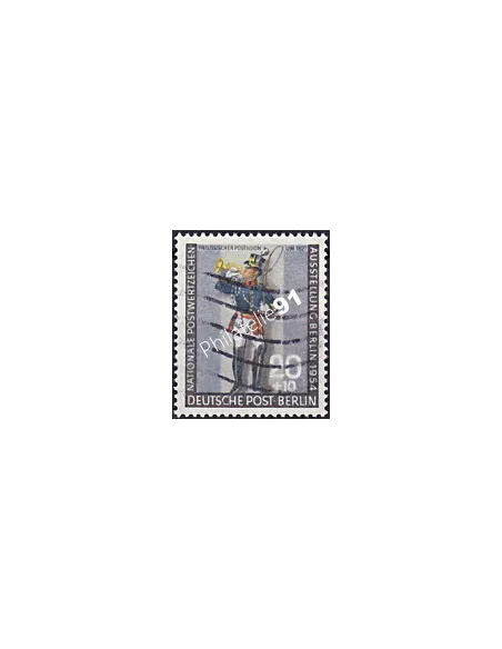 Timbres de BERLIN, n° 107, collection timbres Europe