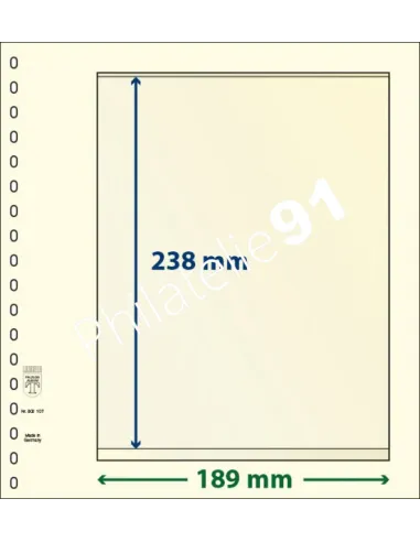 LINDNER, Feuilles neutres LINDNER-T, 1 Bande, Matériel philatélique