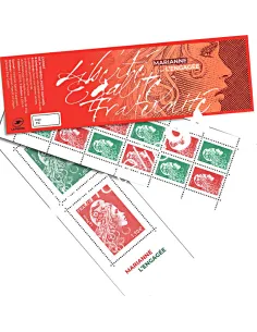 Carnet 1525A, Marianne l'Engagée, timbres France