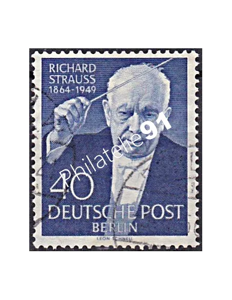 Timbres de BERLIN, n° 109, collection timbres Europe