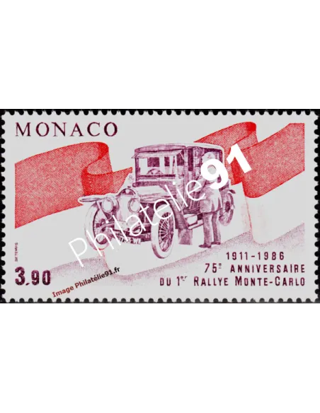 MONACO - n° 1534 ** - 1er Rallye automobile de Monte-Carlo