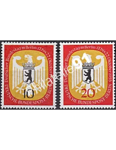 Timbres de BERLIN, n° 114 à 115, collection timbres Europe
