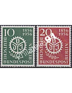 Timbres de BERLIN, n° 123 à 124, collection timbres Europe