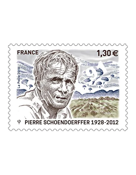 Timbre n° 5265, Pierre Schoendoerffer, timbres France