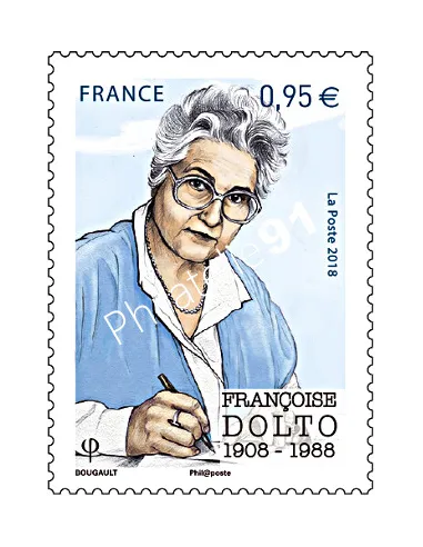 Timbre n° 5268, Françoise Dolto, timbres France