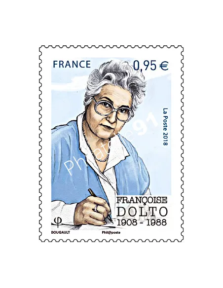 Timbre n° 5268, Françoise Dolto, timbres France