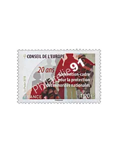 Timbre de service de l’Unesco : Nous sommes la biosphère, timbres France