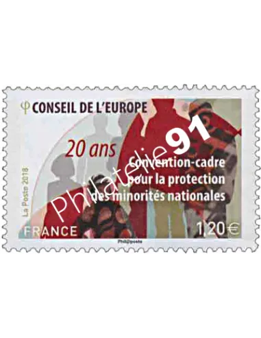 Timbre de service de l’Unesco : Nous sommes la biosphère, timbres France