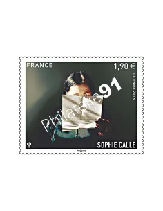 Timbre n° 5272, Sophie Calle, timbres France