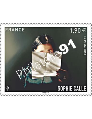 Timbre n° 5272, Sophie Calle, timbres France
