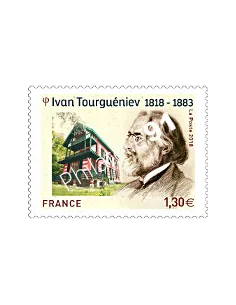 Timbre n° 5283, Ivan Tourguéniev, timbres France