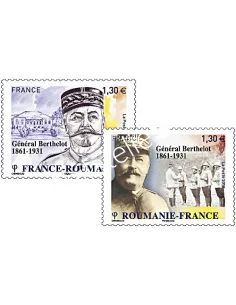 Timbre n° 5288-5289, Emission commune France Roumanie, timbres France