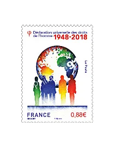 Timbre n° 5290, Déclaration des droits de l’homme, timbres France