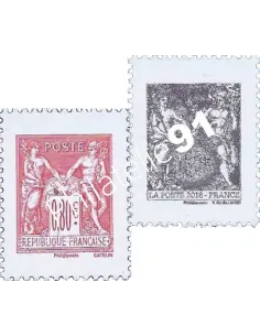 Timbres n° 5096 et 5097, 140 ans du type Sage 1876,collection timbres France