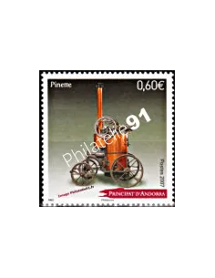 Timbre d'Andorre Français n° 643 - Thématique: Voiture