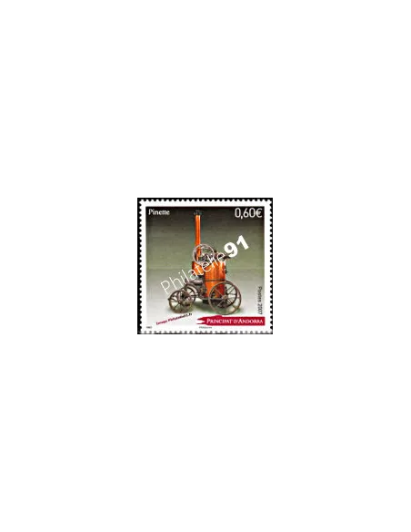 Timbre d'Andorre Français n° 643 - Thématique: Voiture
