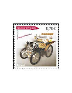 Timbre d'Andorre Français n° 674 - Thématique: Voiture