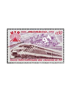 MONACO - n°  879** - Locomotive