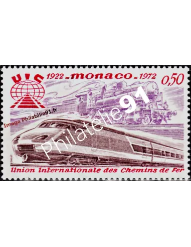 MONACO - n°  879** - Locomotive