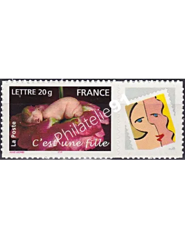 Timbre Personnalisé n° 3804B, collection timbres France
