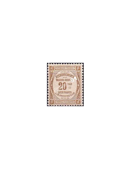 Timbre-taxe n°   45 ** - Timbre de recouvrements (250423-13)