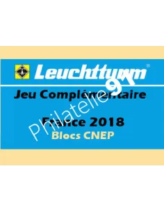 Leuchtturm FRANCE 2018,Blocs CNEP, matériel philatélique