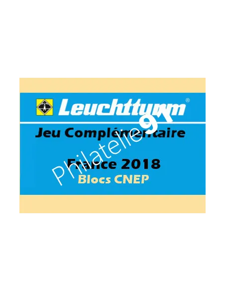 Leuchtturm FRANCE 2018,Blocs CNEP, matériel philatélique