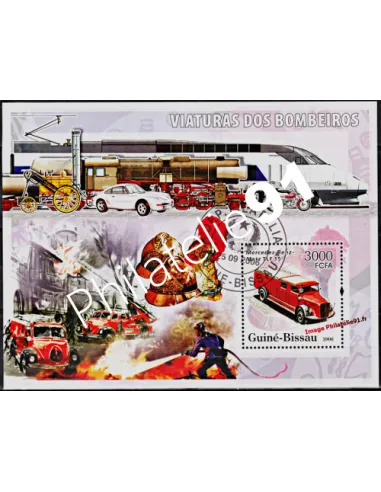 GUINEE BISSAU - BF 312 - année 2006 - Pompiers