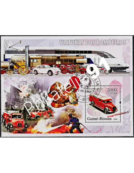 GUINEE BISSAU - BF 312 - année 2006 - Pompiers