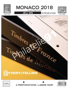 Jeu MS MONACO 2018, matériel philatélie