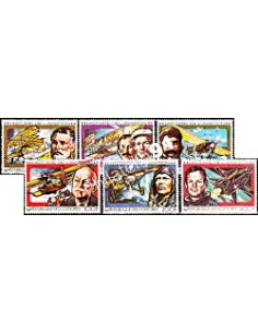 Comores - n°  229 à 232 et PA 147 à 148 - AVIONS