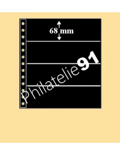 LEUCHTTURM,Feuilles R, 4 bandes, Matériel philatélique