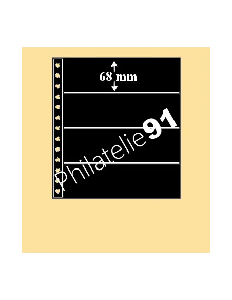 LEUCHTTURM,Feuilles R, 4 bandes, Matériel philatélique