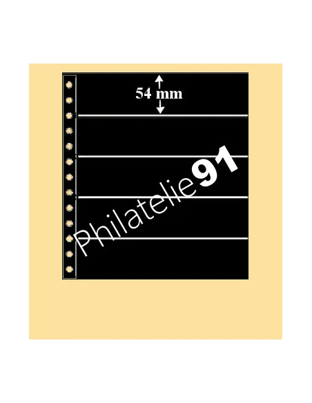 LEUCHTTURM,Feuilles R, 5 bandes, Matériel philatélique