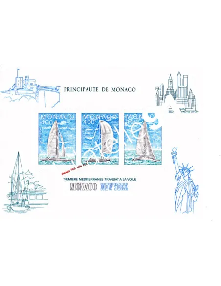 MONACO - BF n° 32** - Course transatlantique à la voile