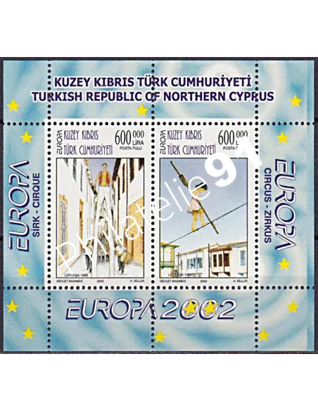 Chypre Turc, Bloc-Feuillet n° 19, EUROPA, collection timbre Europe