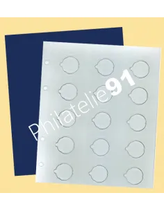 SAFE, Feuille TOPset neutre pour 2€ , matériel numismatique