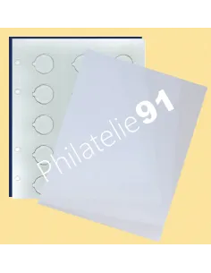 SAFE, Feuillet protecteur pour feuille "Topset" ,matériel numismatique
