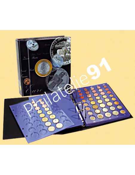 SAFE, Album TOPset et Feuilles séries d'Euros, matériel numismatique